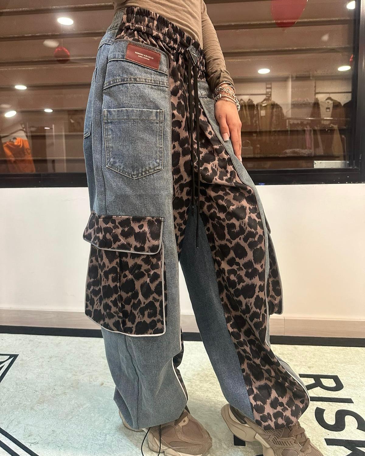 Jeans Leopard