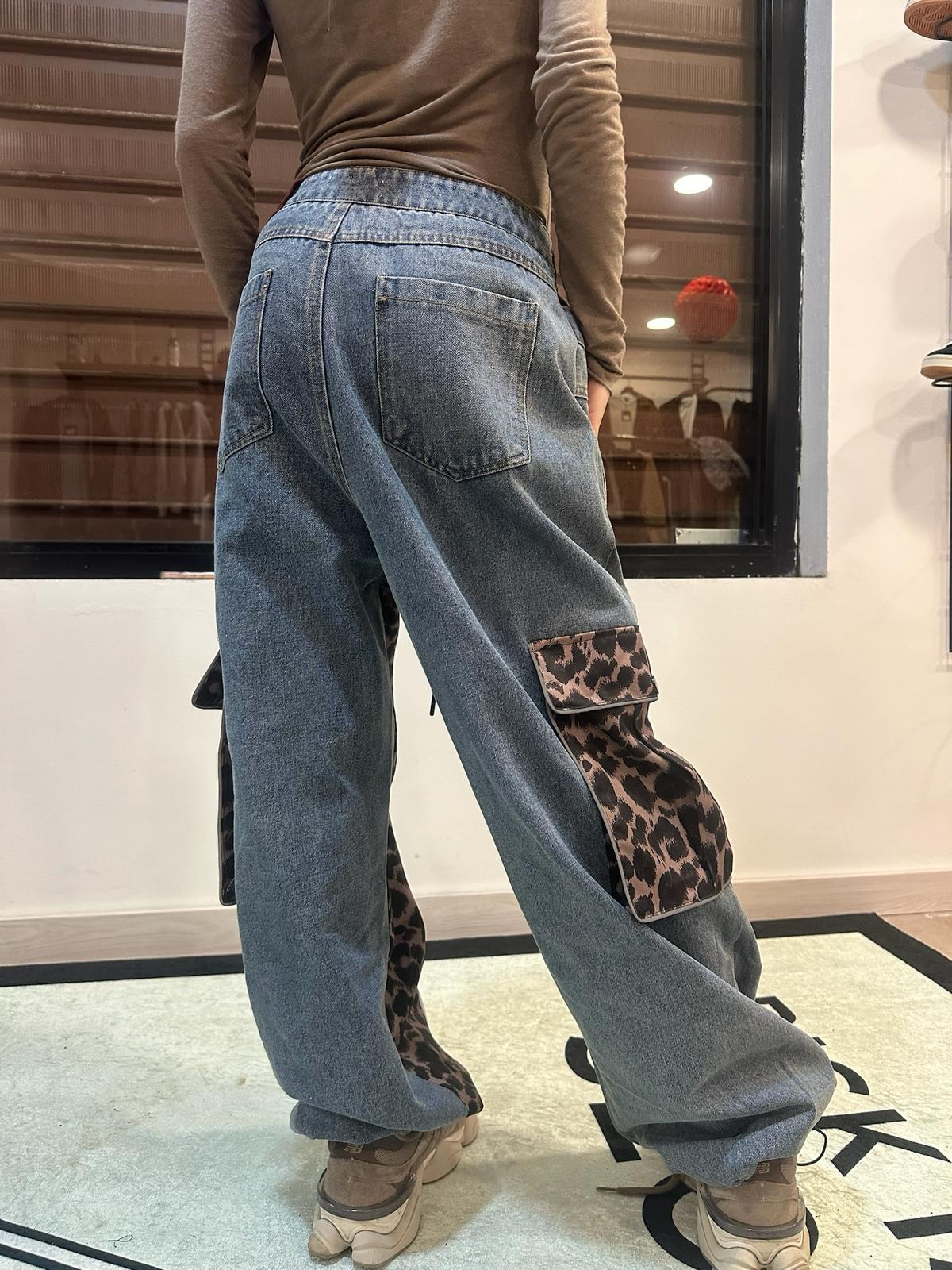 Jeans Leopard